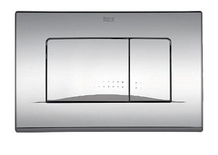 Кнопка смыва прямоугольная 17х25,5 см хром Roca Active 32B 8901130B1