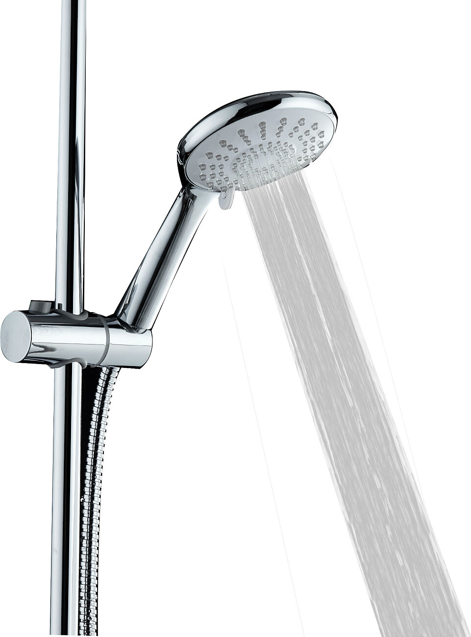 Лейка для ручного душа круглая 12 см хром Stworki "Скаген" SK-04cr - изображение 6