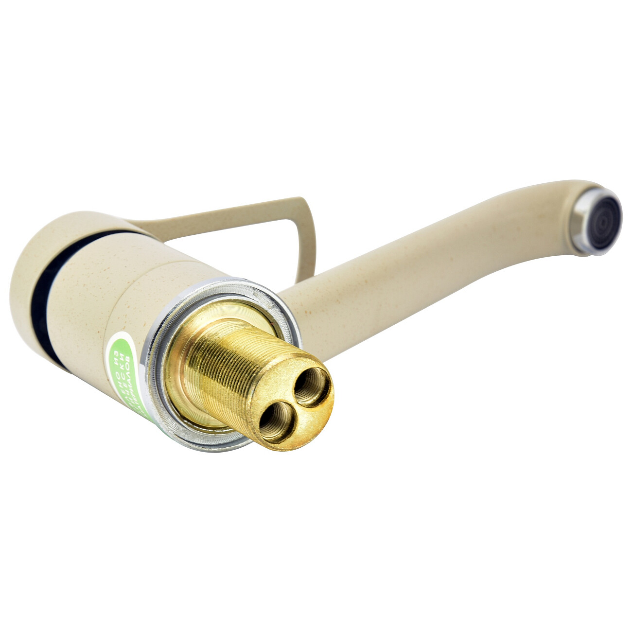 Смеситель для кухни однорычажный бежевый Juguni Luxe Capella 0402.447 - изображение 16