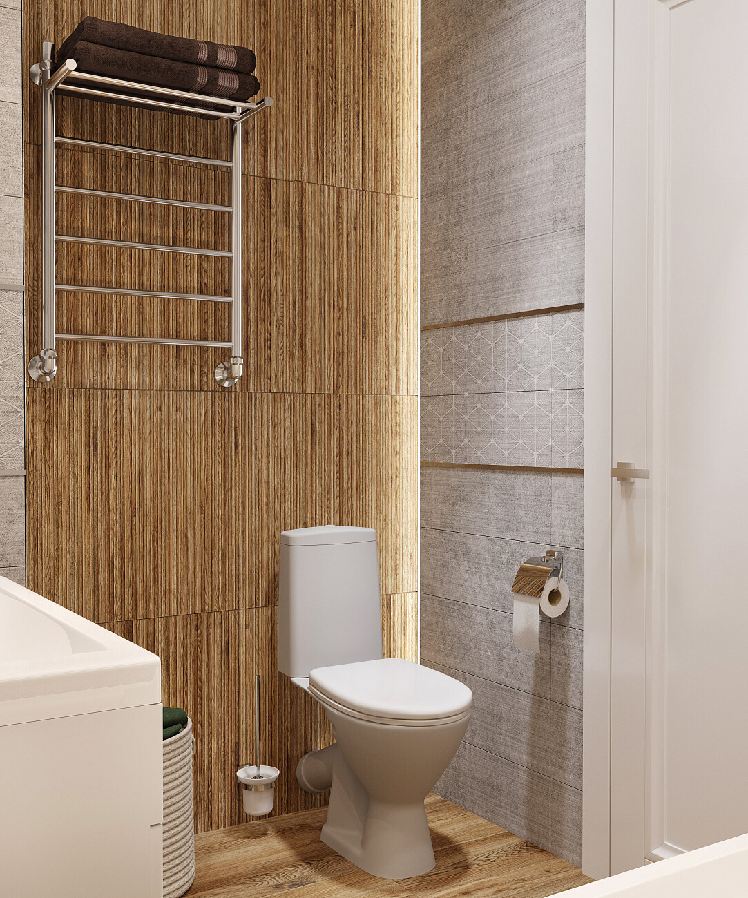 Полотенцесушитель водяной 80х50 см хром Ewrika "Сафо" FP 4627201607911 - изображение 4