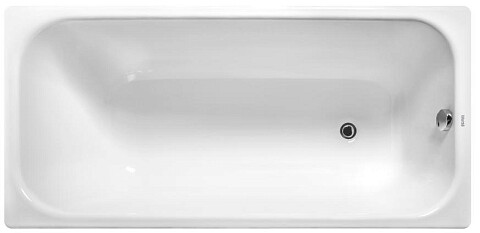 Ванна чугунная 160х75 см белая Wotte Start 1600x750