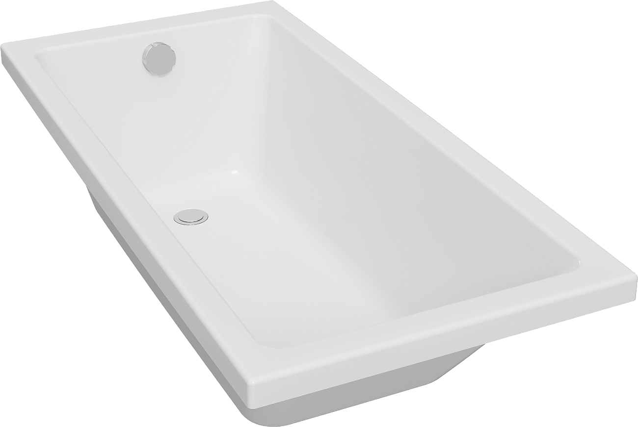 Ванна акриловая 70х150 см белая Diwo "Казань" Щ0000055163 - изображение 6