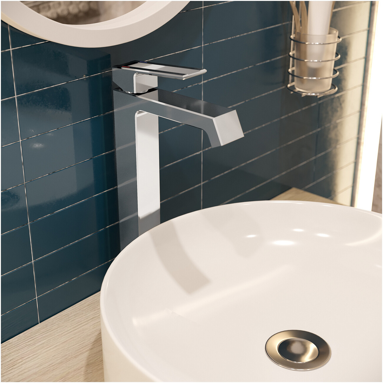 Смеситель для раковины однорычажный хром Stworki "Оденсе" S12020CR - изображение 5