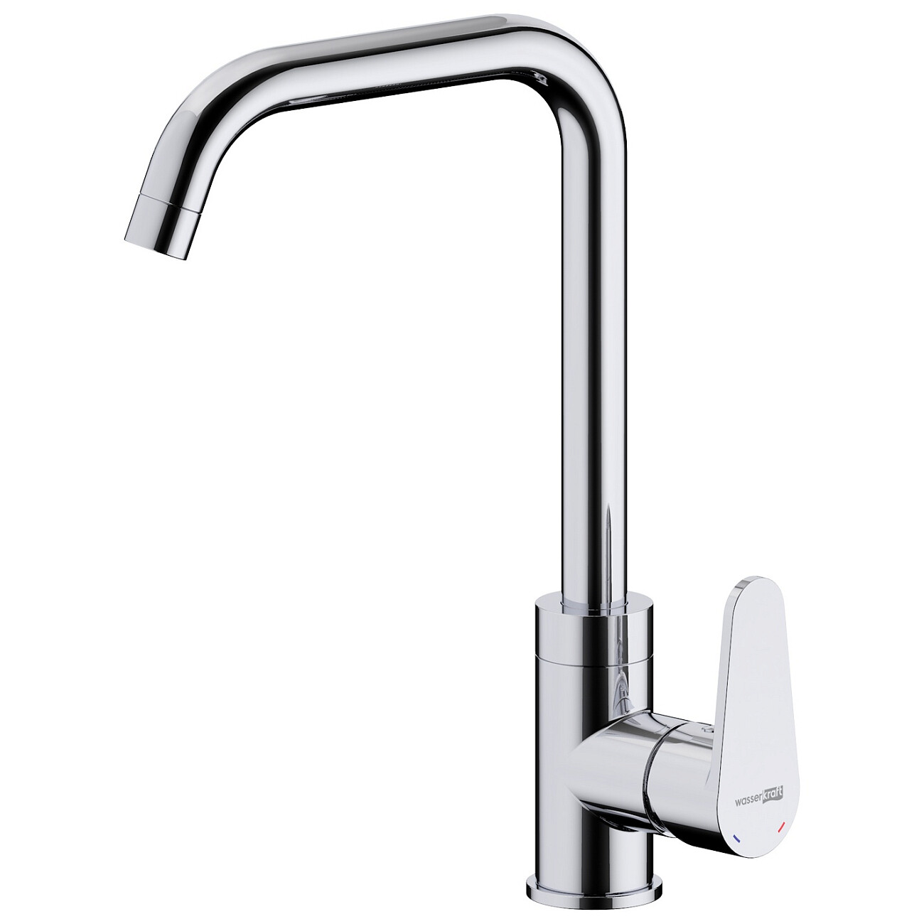 Смеситель для кухни из латуни хром Wasserkraft 28807 - изображение 3