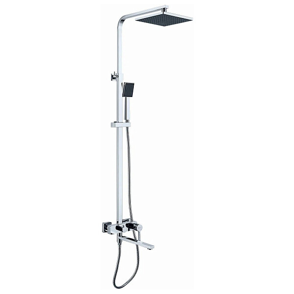 Душевой комплект с регулировкой высоты хром Lemark Tropic LM7004CS - изображение 1