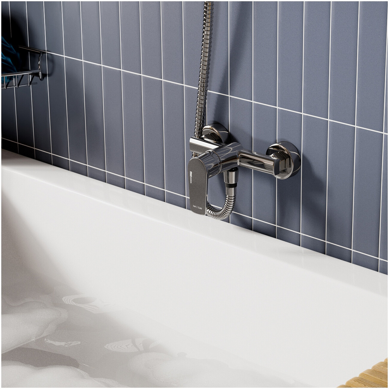 Смеситель для душа из латуни хром Wasserkraft 6102 - изображение 3