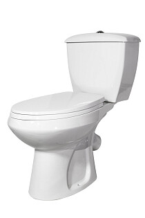 Унитаз напольный овальный белый Оскольская керамика &quot;Элисса-Антивсплеск Стандарт&quot; 43301130202