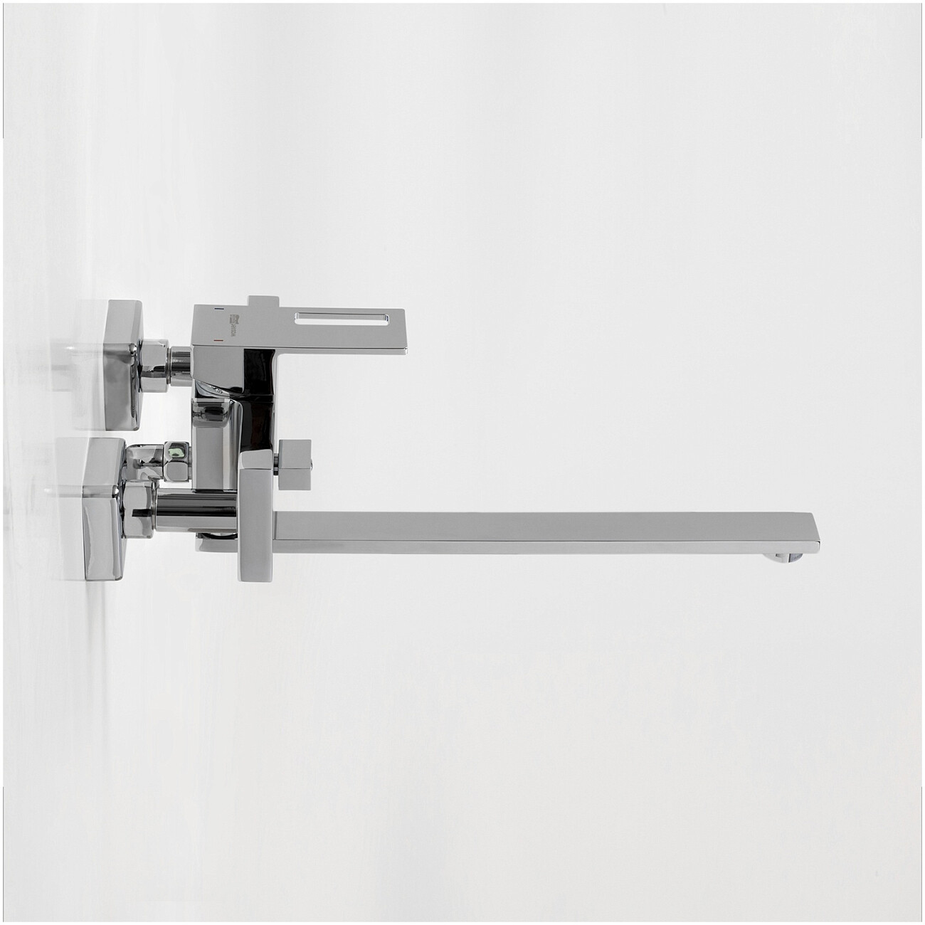 Смеситель для ванны с изливом из латуни хром Wasserkraft 1502L - изображение 9