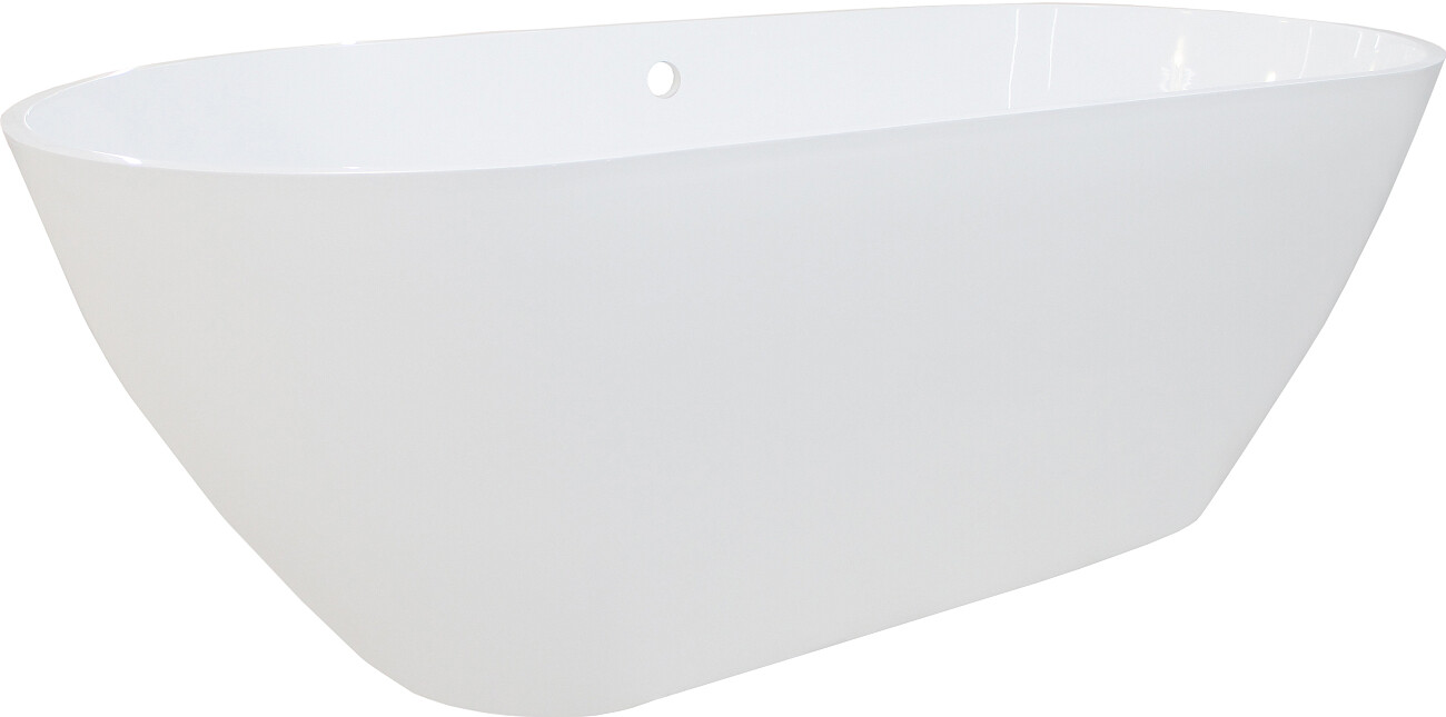 Ванна из искусственного камня овальная 160х75 см белая Stworki "Берген" ФР-00014095 - изображение 6