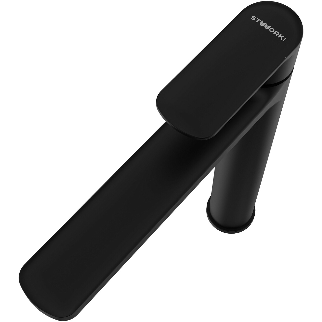 Смеситель для раковины однорычажный черный Stworki "Хадстен" S17020BK - изображение 10