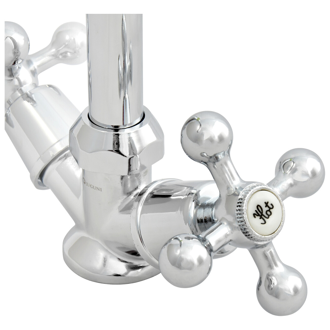 Смеситель для кухни двухвентильный хром Juguni Aquarius JGN0340 0402.657 - изображение 14