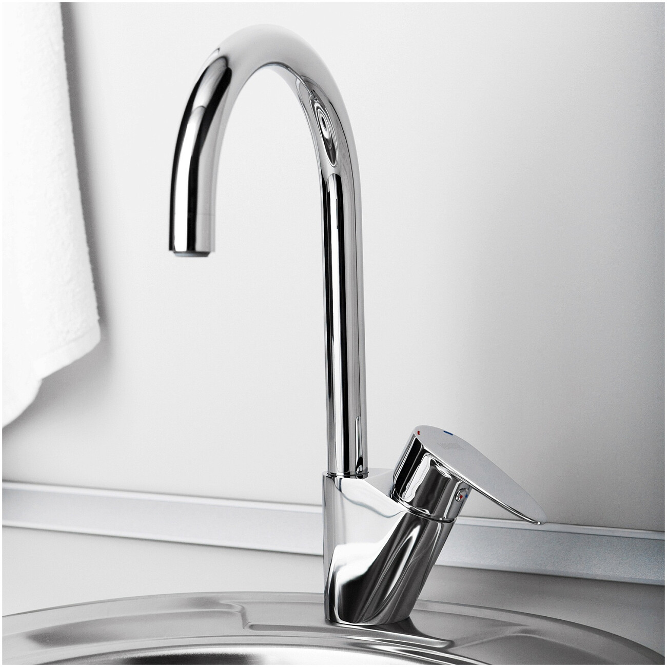 Смеситель для кухни из латуни хром Wasserkraft 3507 - изображение 2