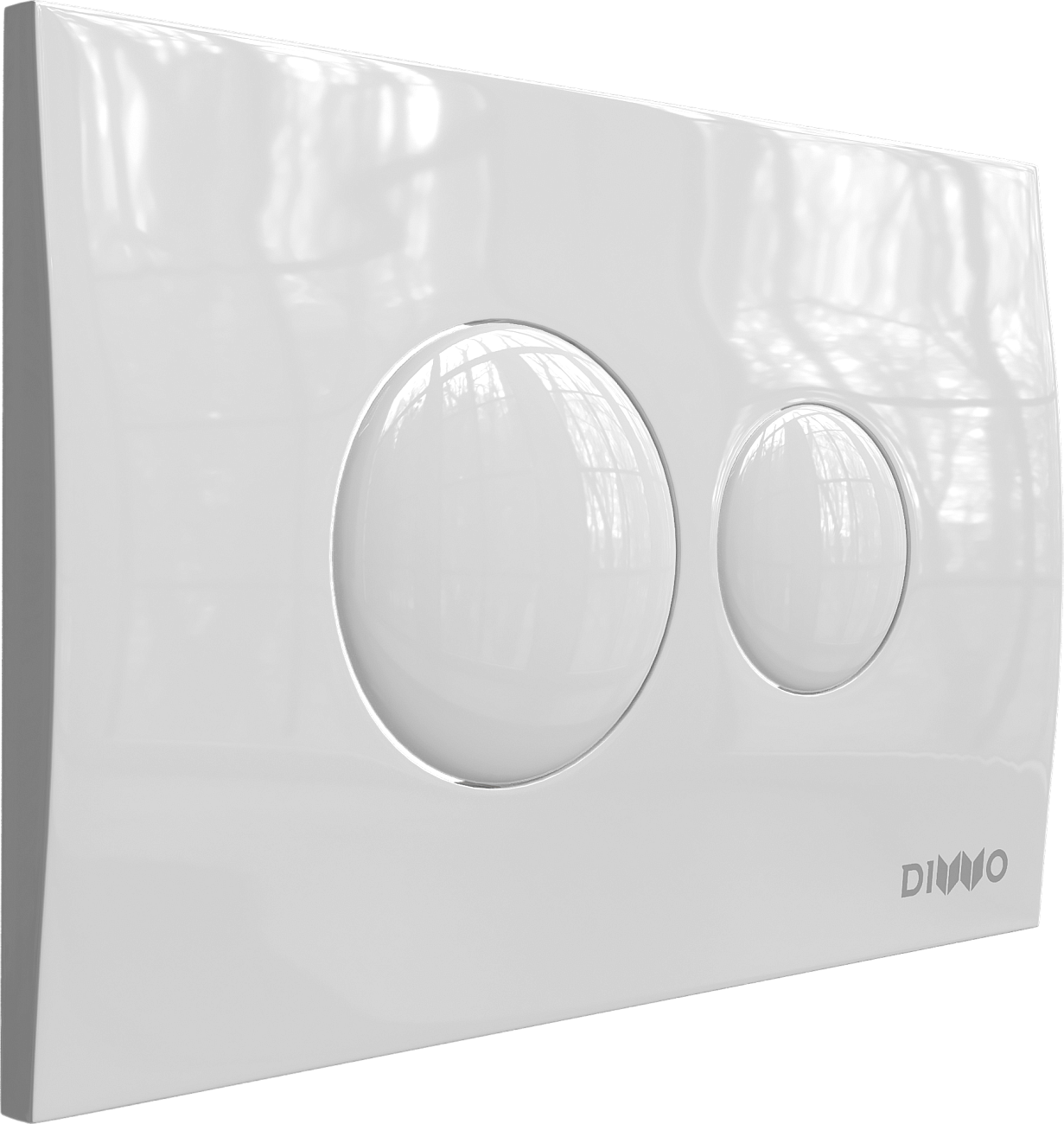 Кнопка смыва для унитаза белая Diwo 7310 - изображение 9