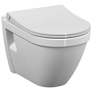 Унитаз подвесной безободковый белый Vitra S50 Rim-Ex 7740B003-0075