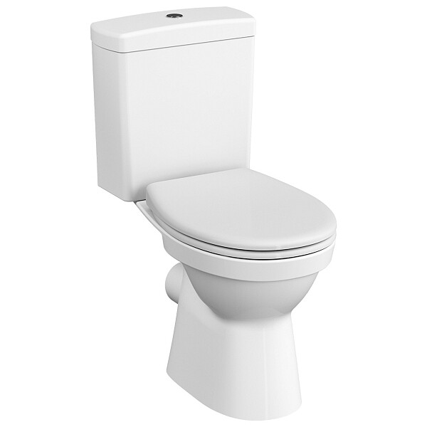 Унитаз напольный безободковый с микролифтом белый Vitra S10 Open-Back 9822B003-7204 - изображение 1