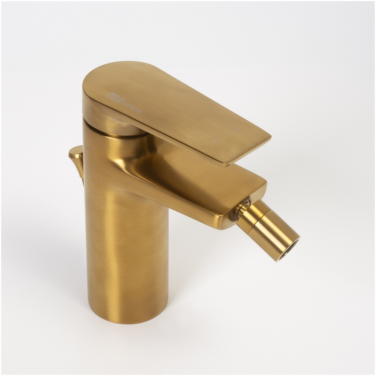 Смеситель для биде из латуни золото Wasserkraftй 5506 - изображение 8