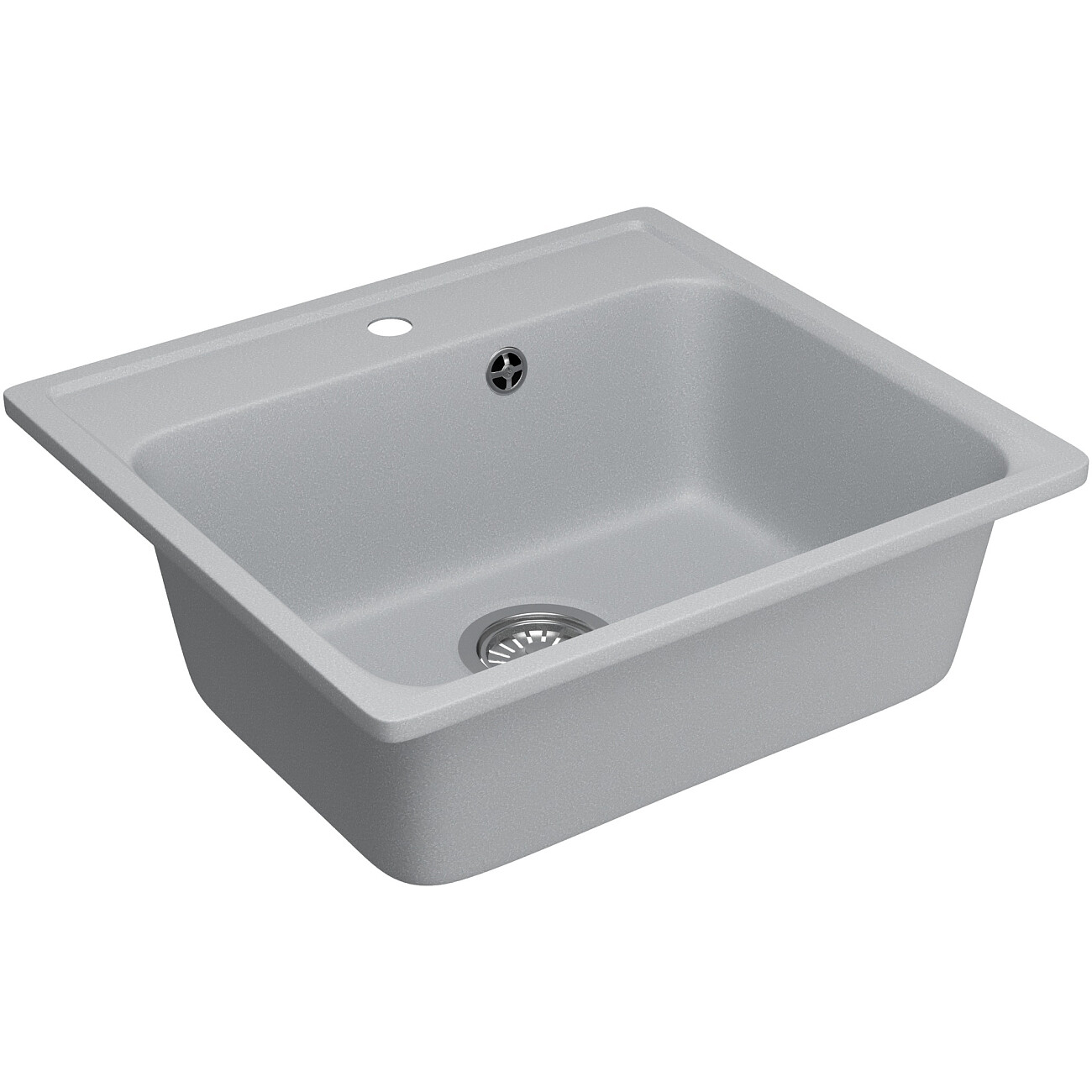 Мойка кухонная кварцевая платина Domaci "Савона" QB 530 - изображение 5