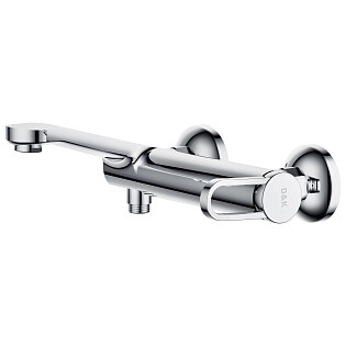 Смеситель для ванны однорычажный с душевым гарнитуром хром D&K Venice Rialto DA1063241