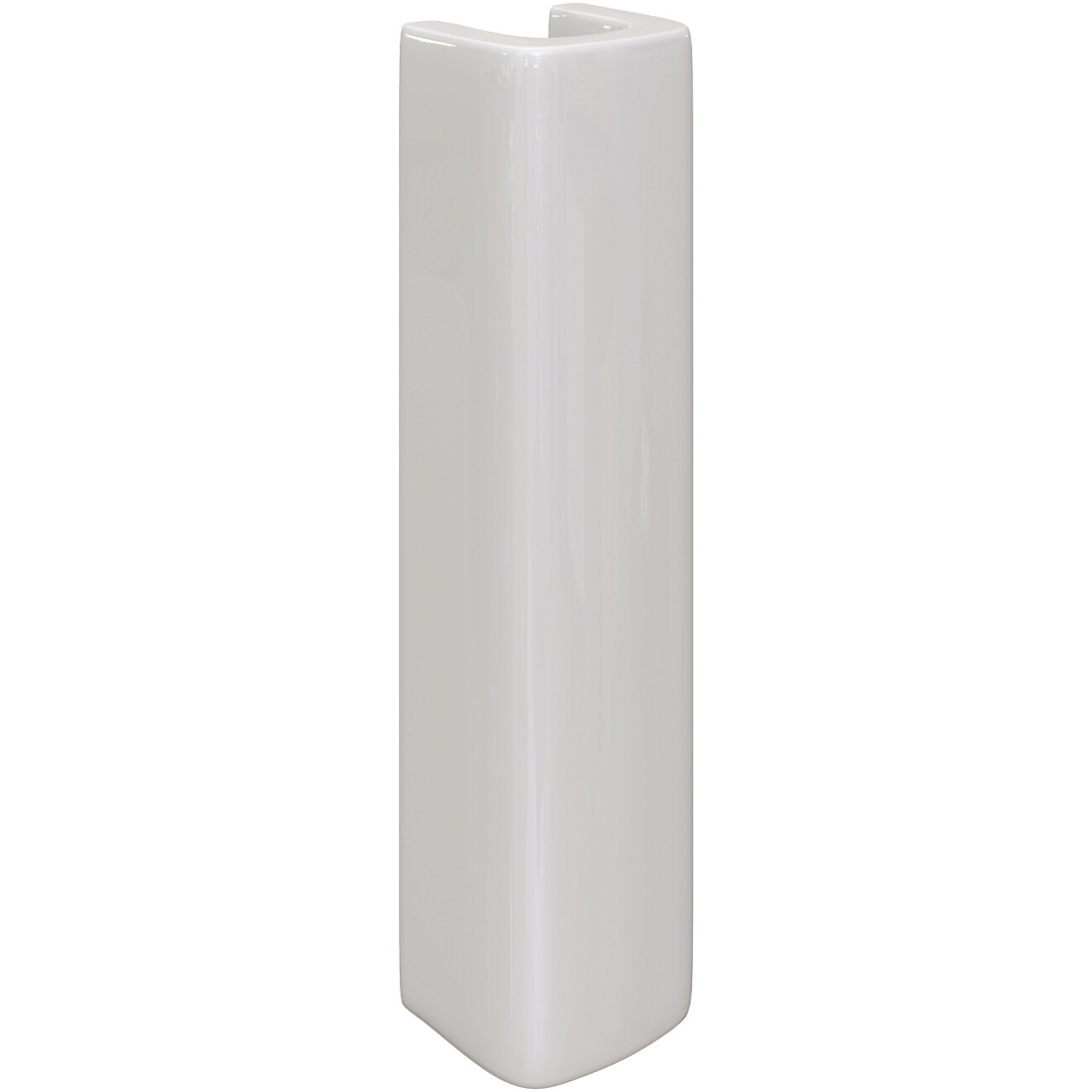 Раковина фаянсовая 63 см с пьедесталом белая Diwo "Ярославль" 0115 - изображение 5