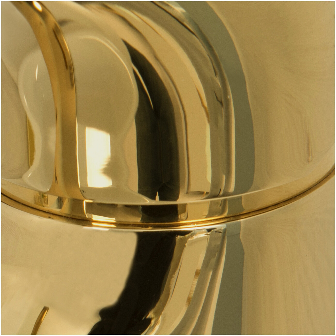 Термостатический смеситель для ванны и душа глянцевое золото Thermo Sauer 7158 - изображение 3