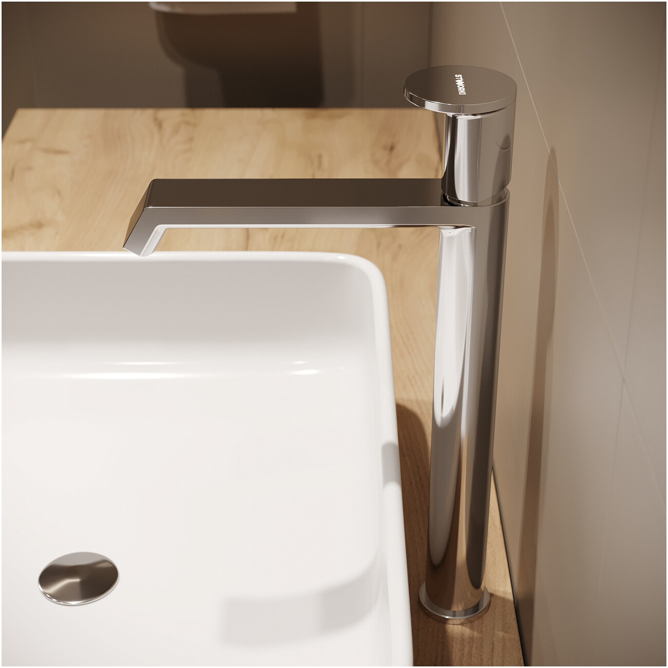 Смеситель для раковины однорычажный хром Stworki "Лерум" S04020CR - изображение 7