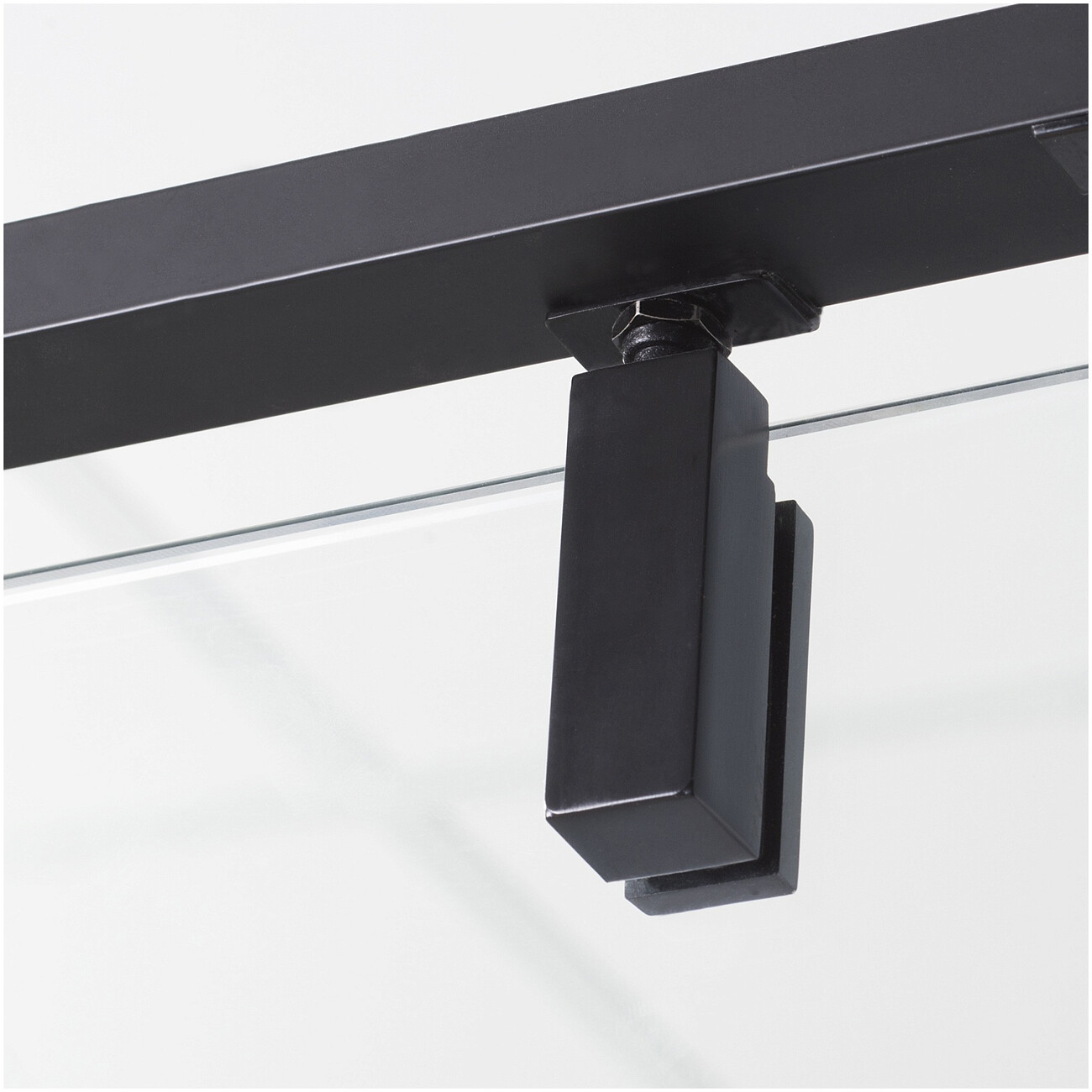 Душевой уголок квадратный 90х90 см черный Wasserkraft Elbe 74P03 - изображение 16