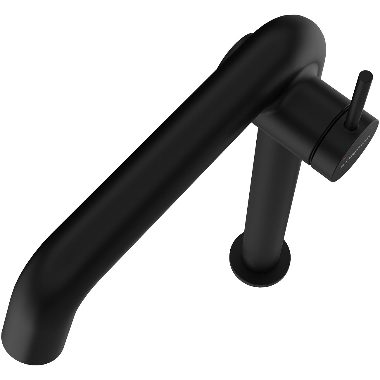 Смеситель для раковины однорычажный черный Stworki "Лунд" S25025BK - изображение 10