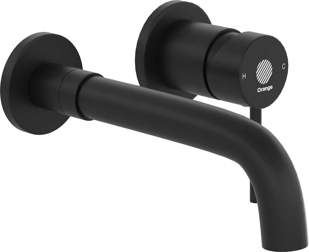 Смеситель для раковины встраиваемый однорычажный черный Stworki "Эстерсунд" ES-04b - изображение 4