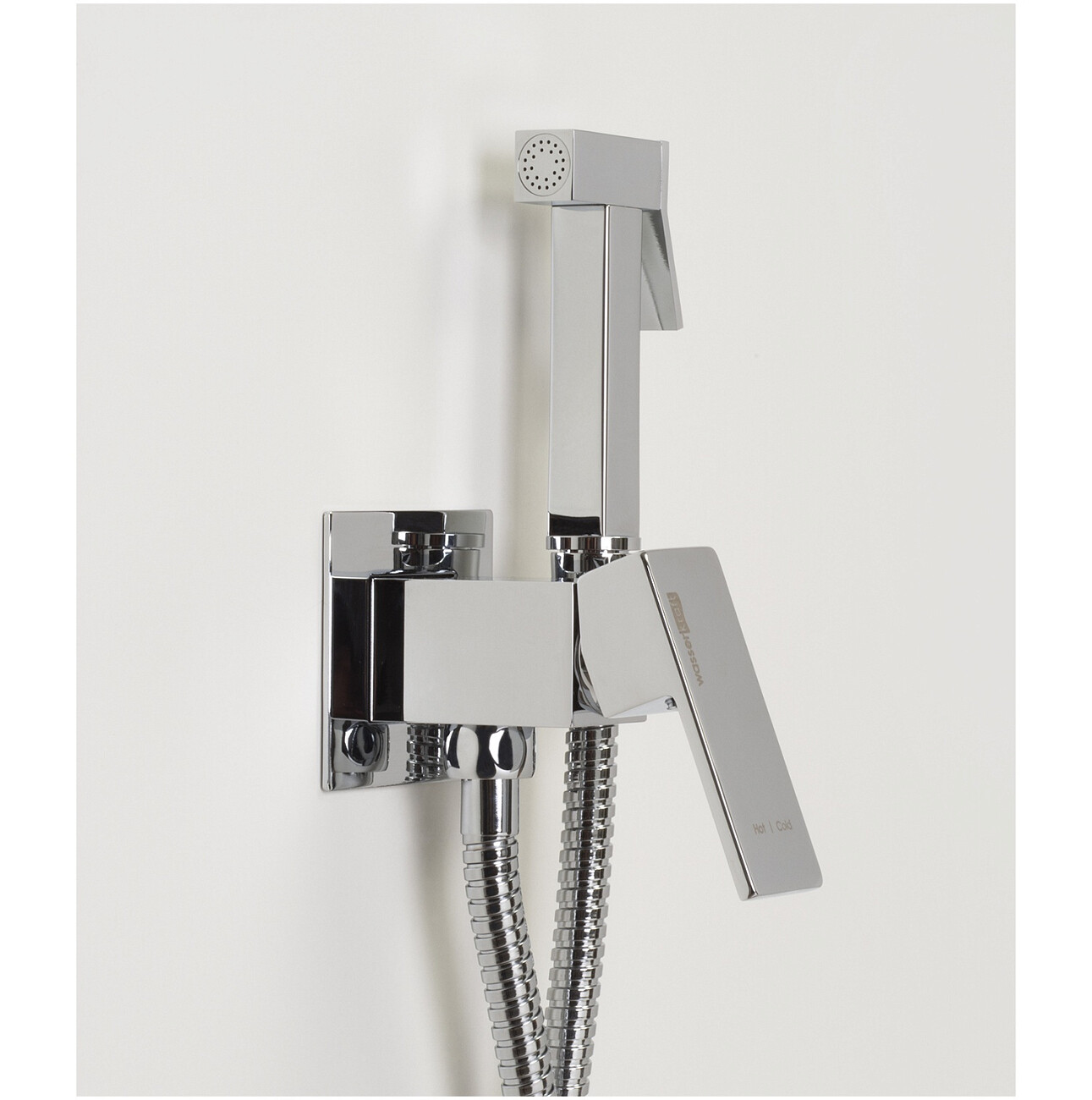 Гигиенический душ с встраиваемым смесителем хром Wasserkraft A71138 - изображение 8