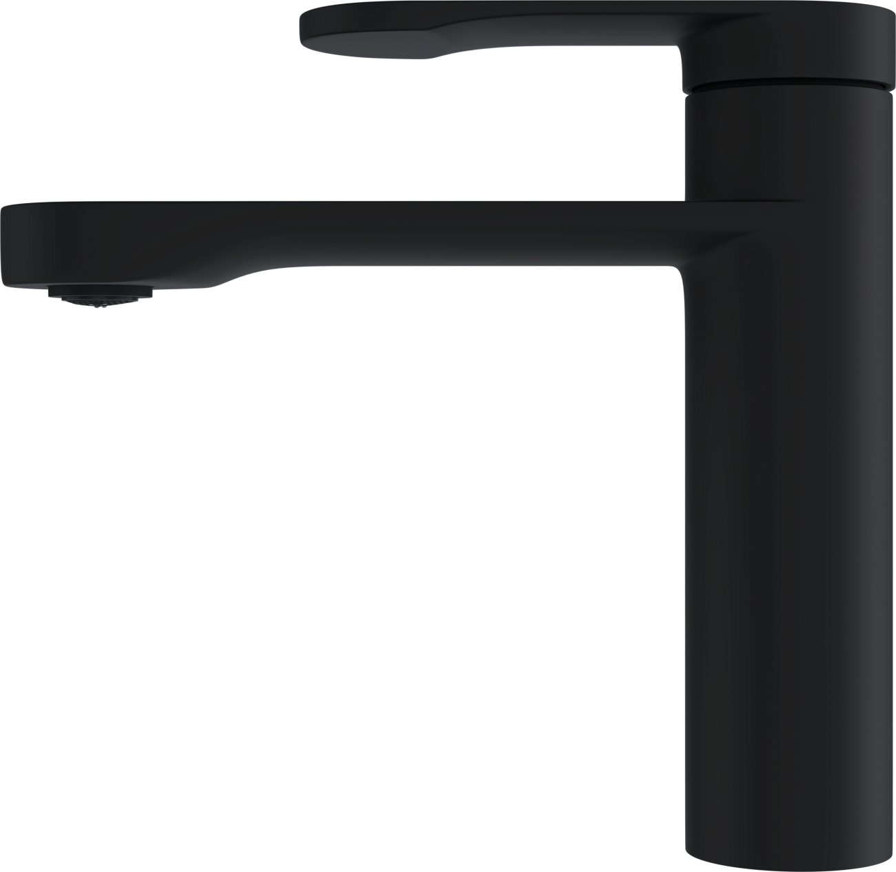 Смеситель для раковины однорычажный черный Diwo "Орёл" ORL-04b - изображение 6