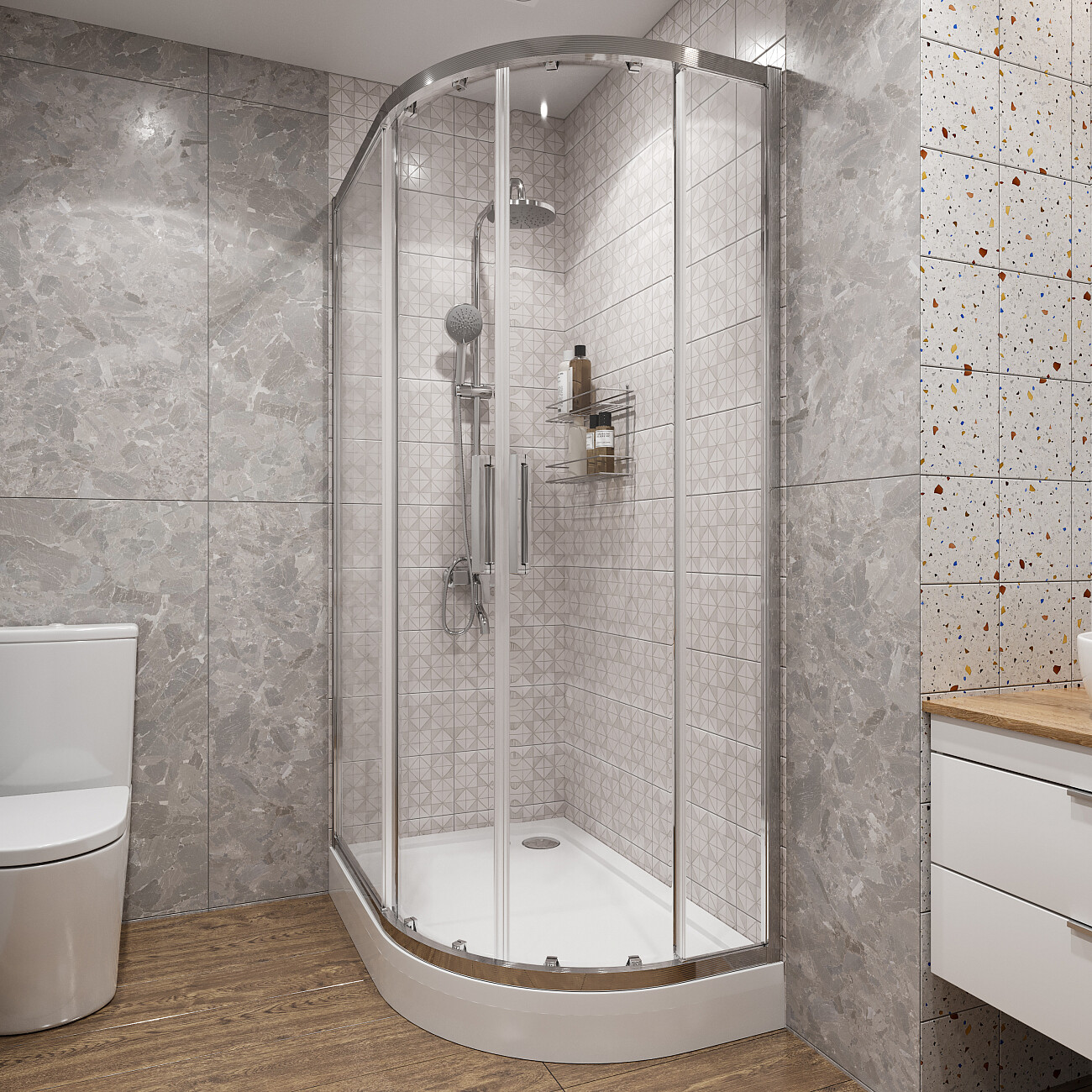 Поддон для душа акриловый с сифоном 120x80 см белый Stworki "Хельсинки" L XEП0069 - изображение 6