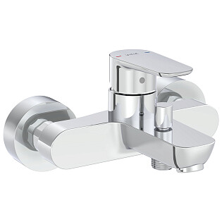 Смеситель для ванны однорычажный хром Vitra Flow Soft A42946EXP