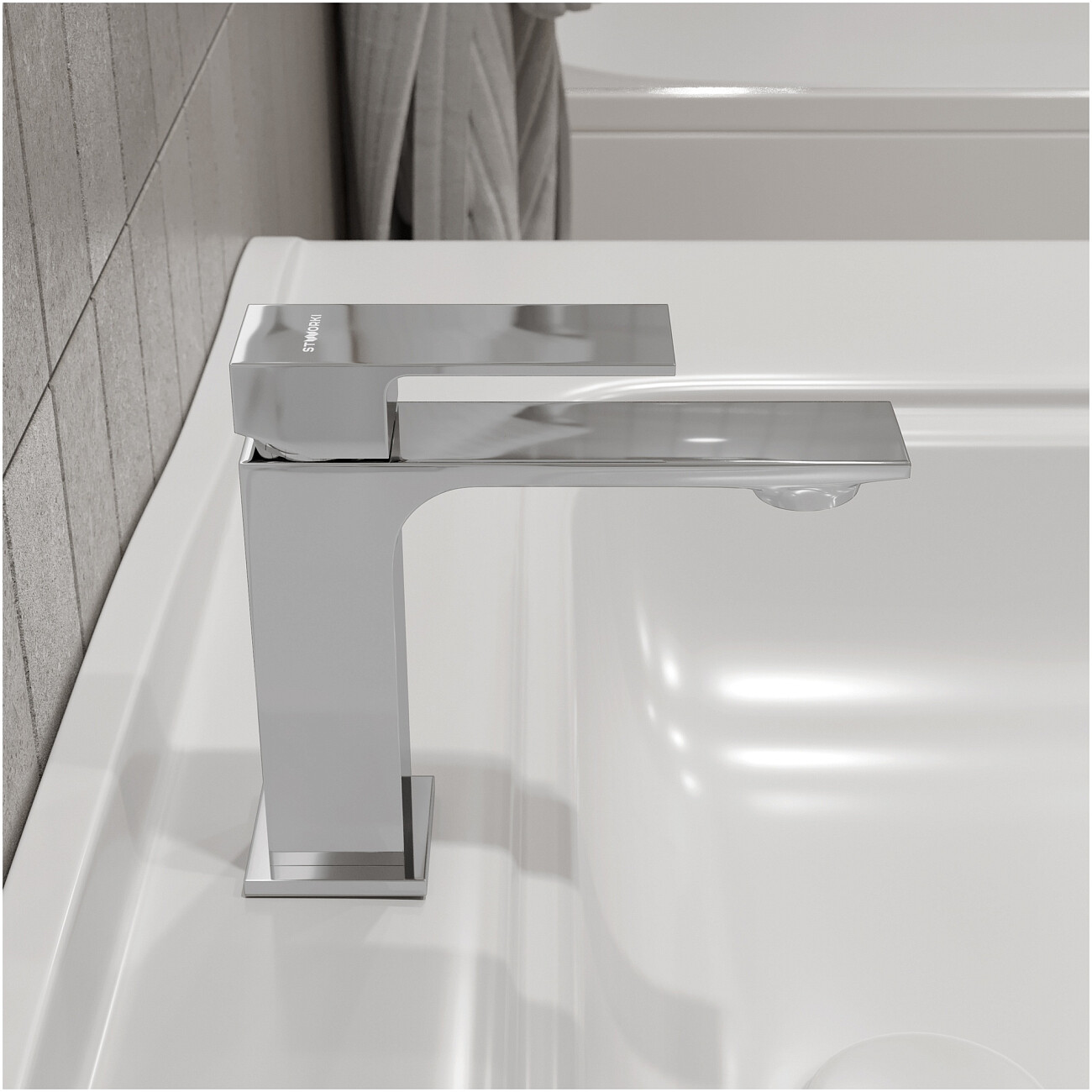 Смеситель для раковины однорычажный хром Stworki "Карлстад" S35010CR - изображение 6