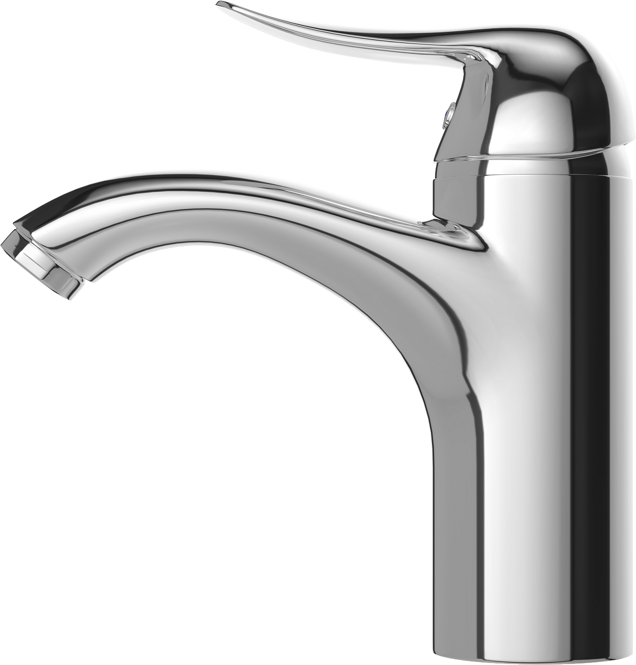 Смеситель для раковины хром Mega Mercan MG-SER114 - изображение 8