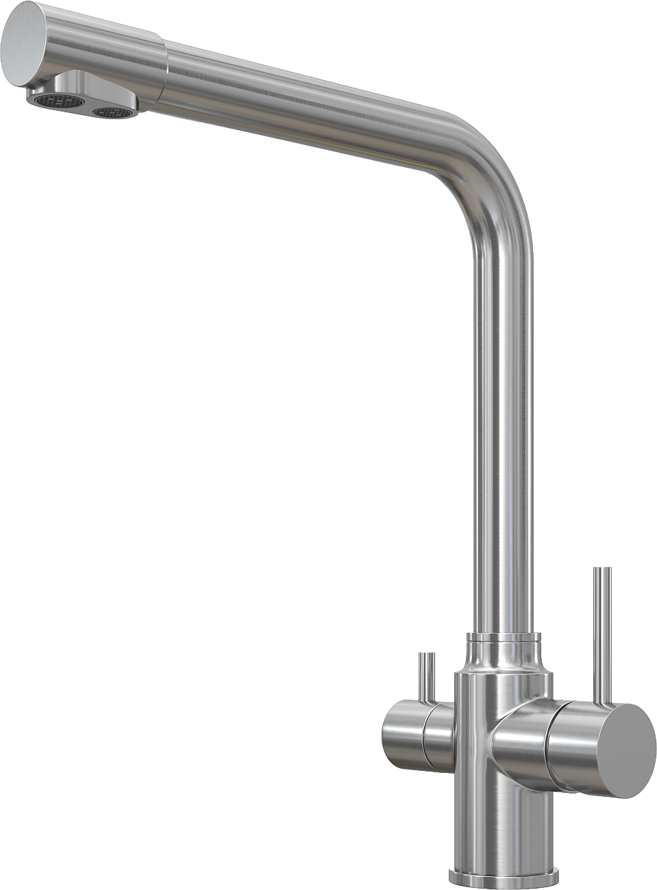 Смеситель для кухни однорычажный с изливом для фильтрованной воды хром Domaci "Равенна" DM-020822 - изображение 3