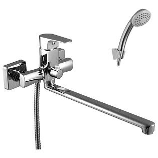 Смеситель универсальный хром Lemark Plus Factor LM1651C