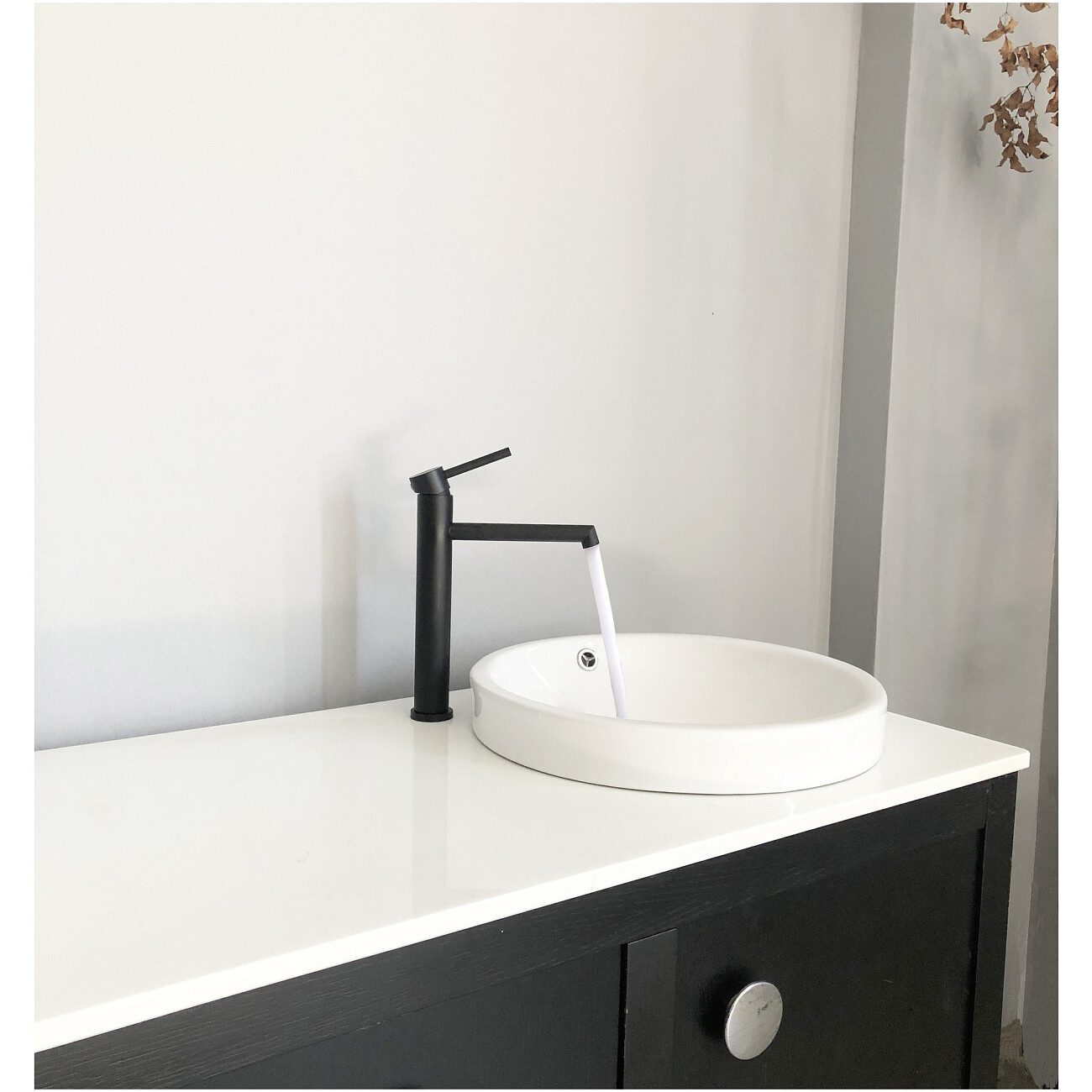 Смеситель для раковины однорычажный черный Boch Mann Stella B BM9130 - изображение 6