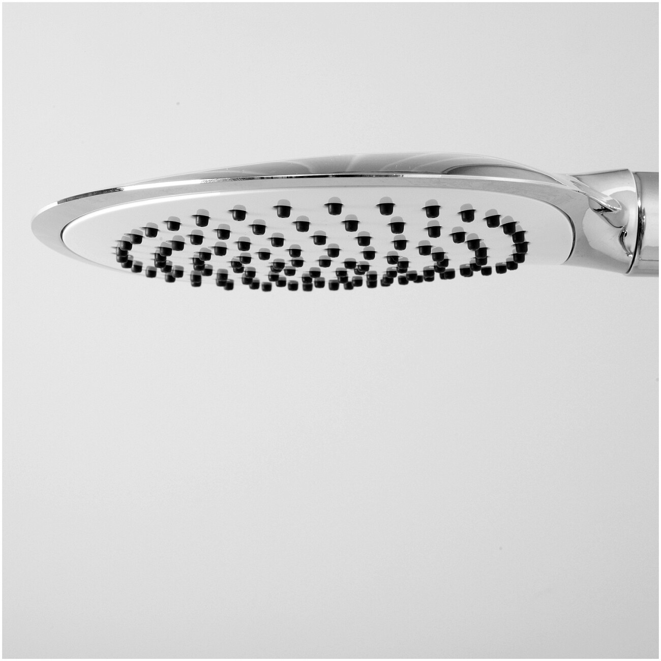 Душевая стойка с верхним душем и держателем белая, хром Wasserkraft A045 - изображение 4