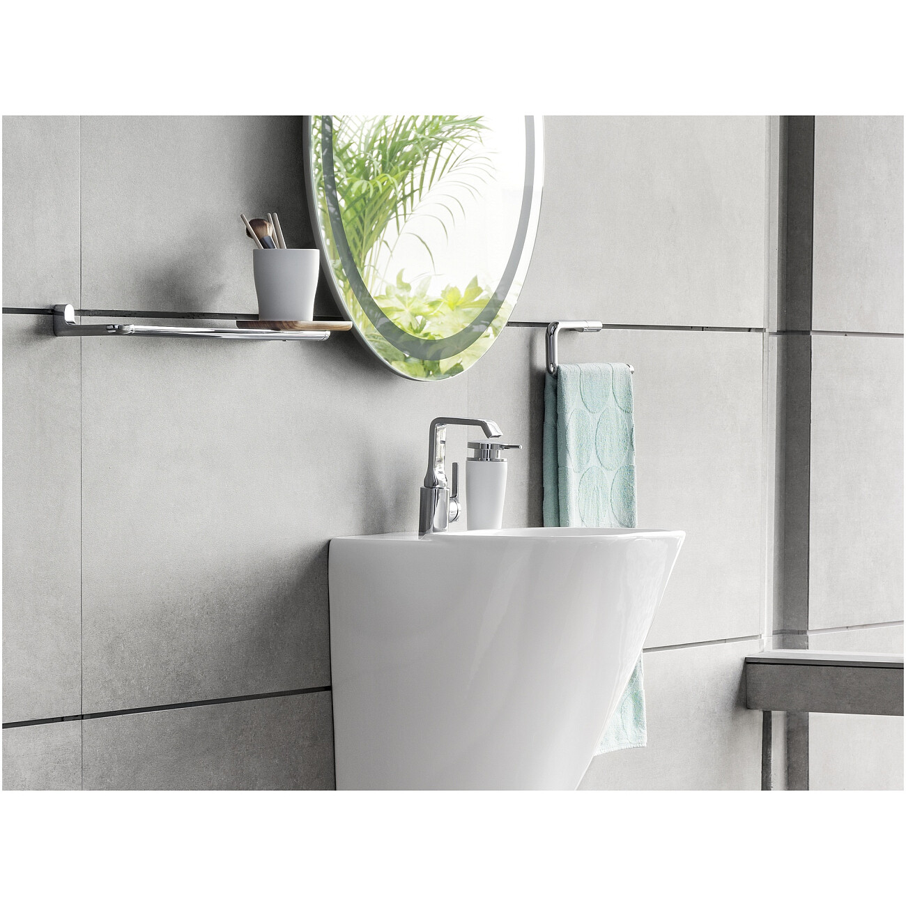 Смеситель для раковины однорычажный хром Vitra Suit U A42469EXP - изображение 2