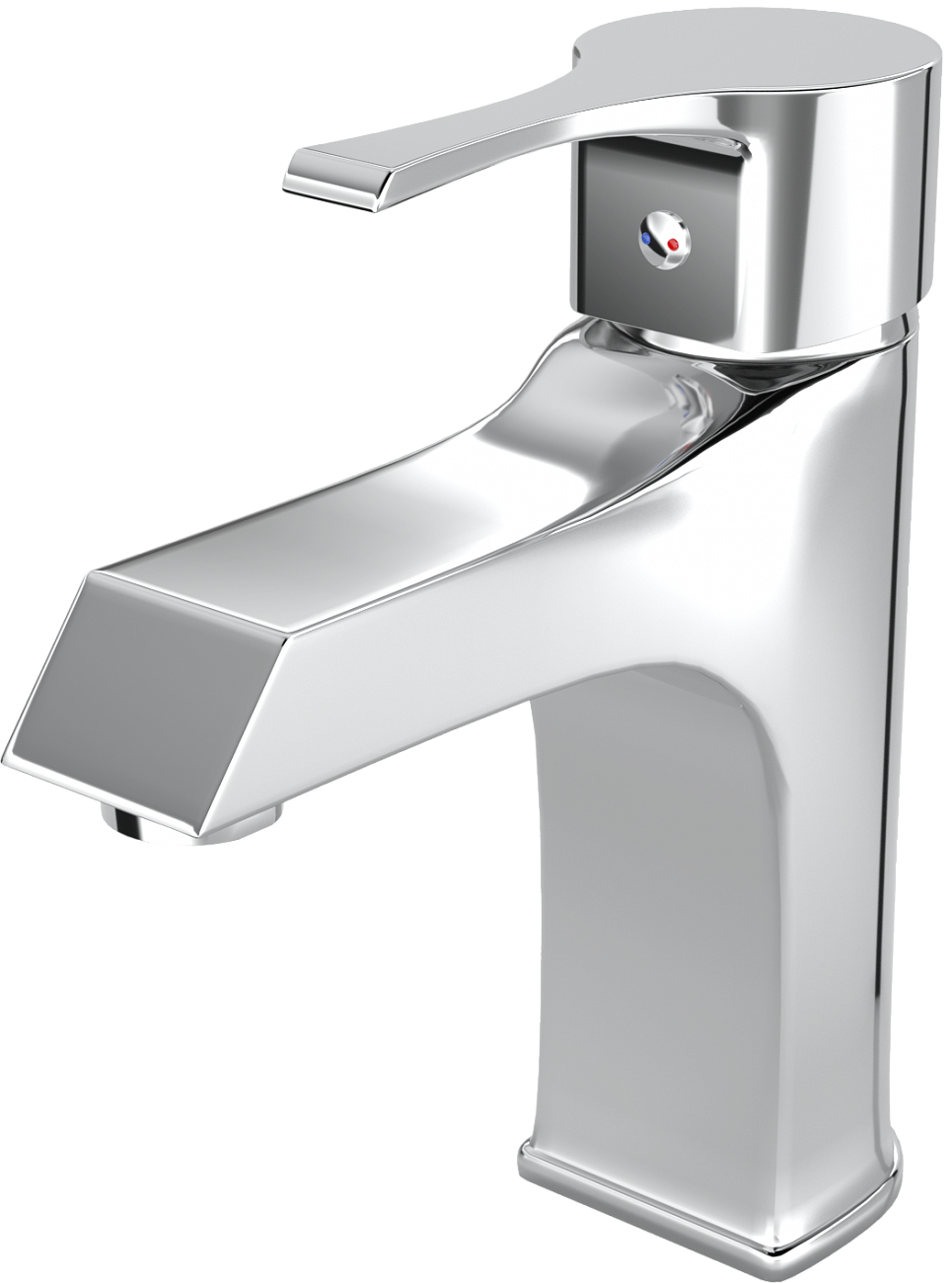 Смеситель для раковины хром Mega Sun MG-SUN02 - изображение 9