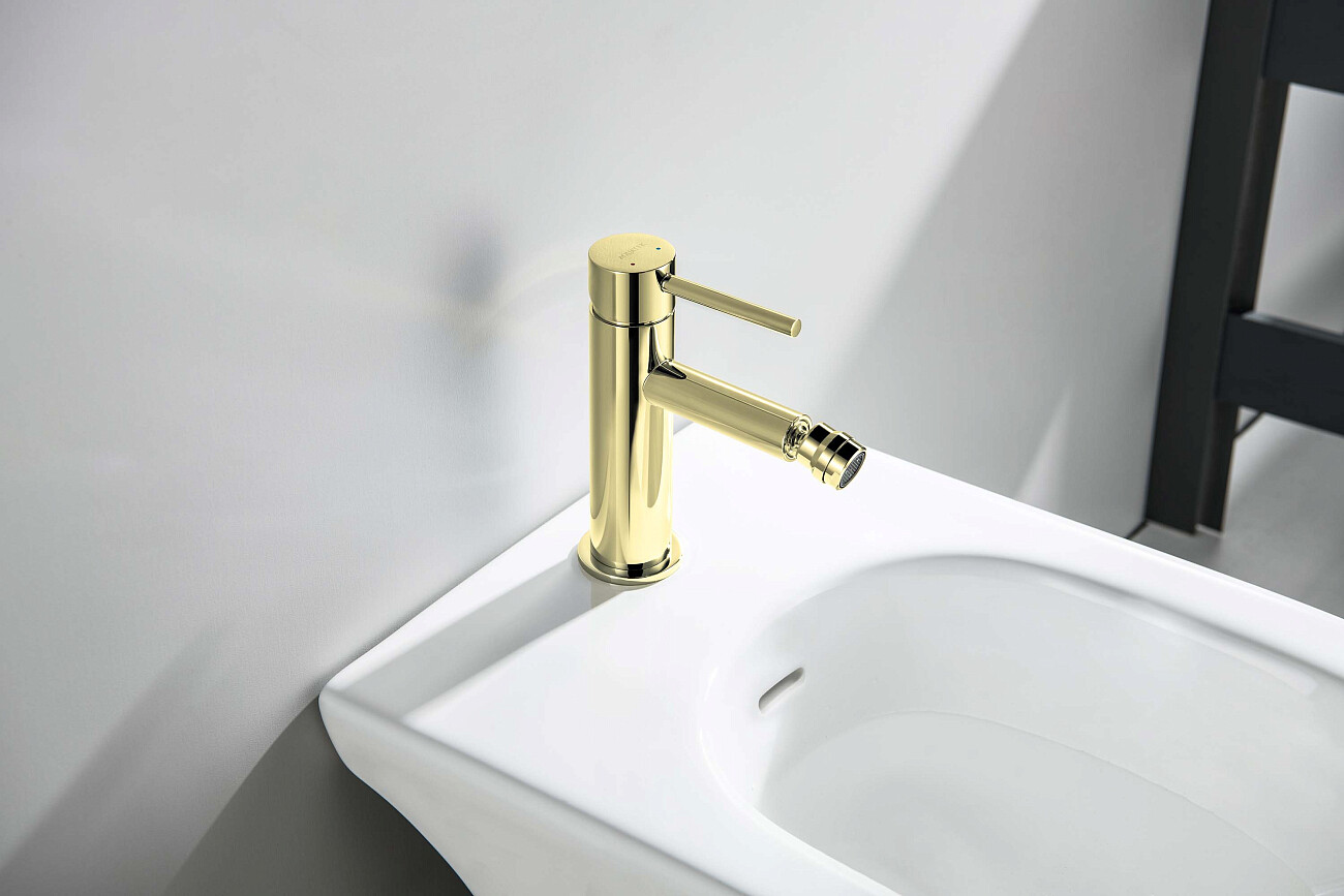 Смеситель для биде золотой Aquatek "Европа" AQ1318BG - изображение 4