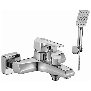 Смеситель для ванны хром Rossinka RS44-30