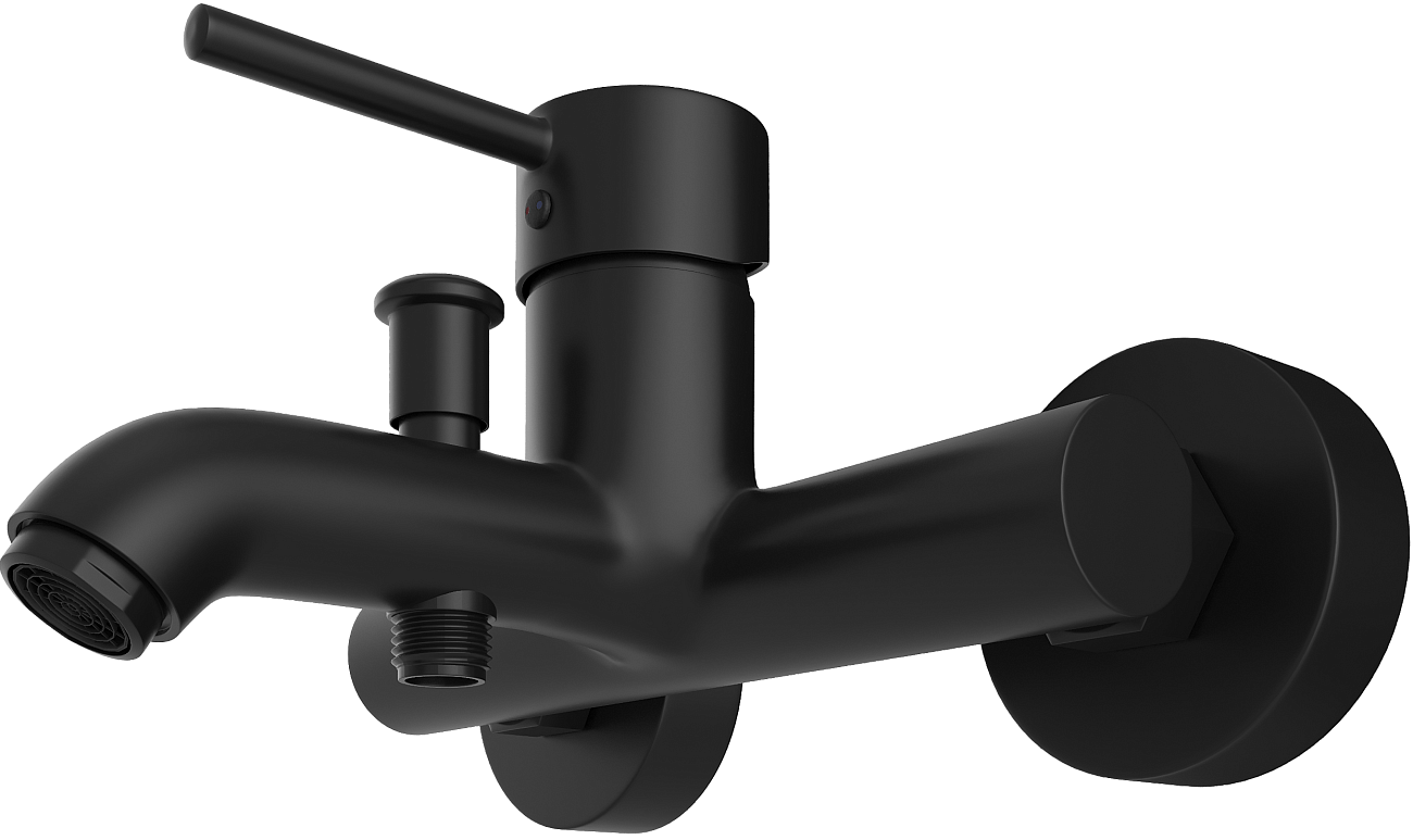 Смеситель для ванны черный Mega Didim MG-CM103-B - изображение 9