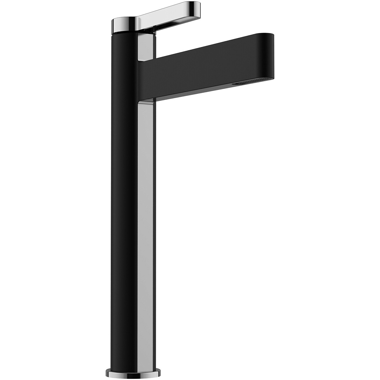 Смеситель для раковины однорычажный черный, хром Stworki "Лександ" S09020BC - изображение 8