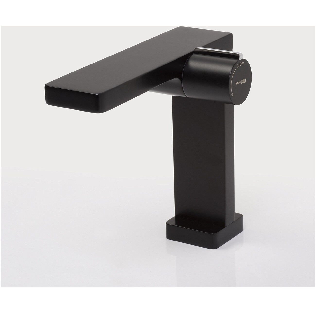 Смеситель для раковины из латуни черный Wasserkraft 7410 - изображение 9