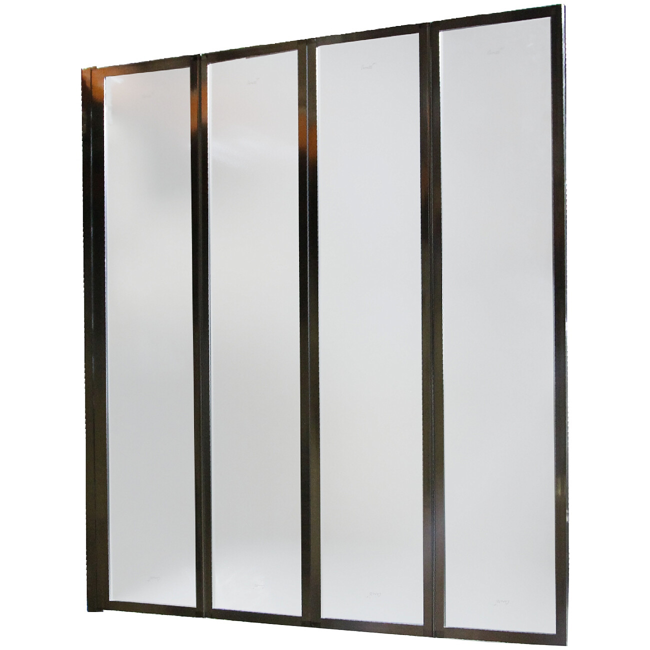 Шторка для ванной 130х140 см матовая, хром Cerutti SPA BOUNA - изображение 7