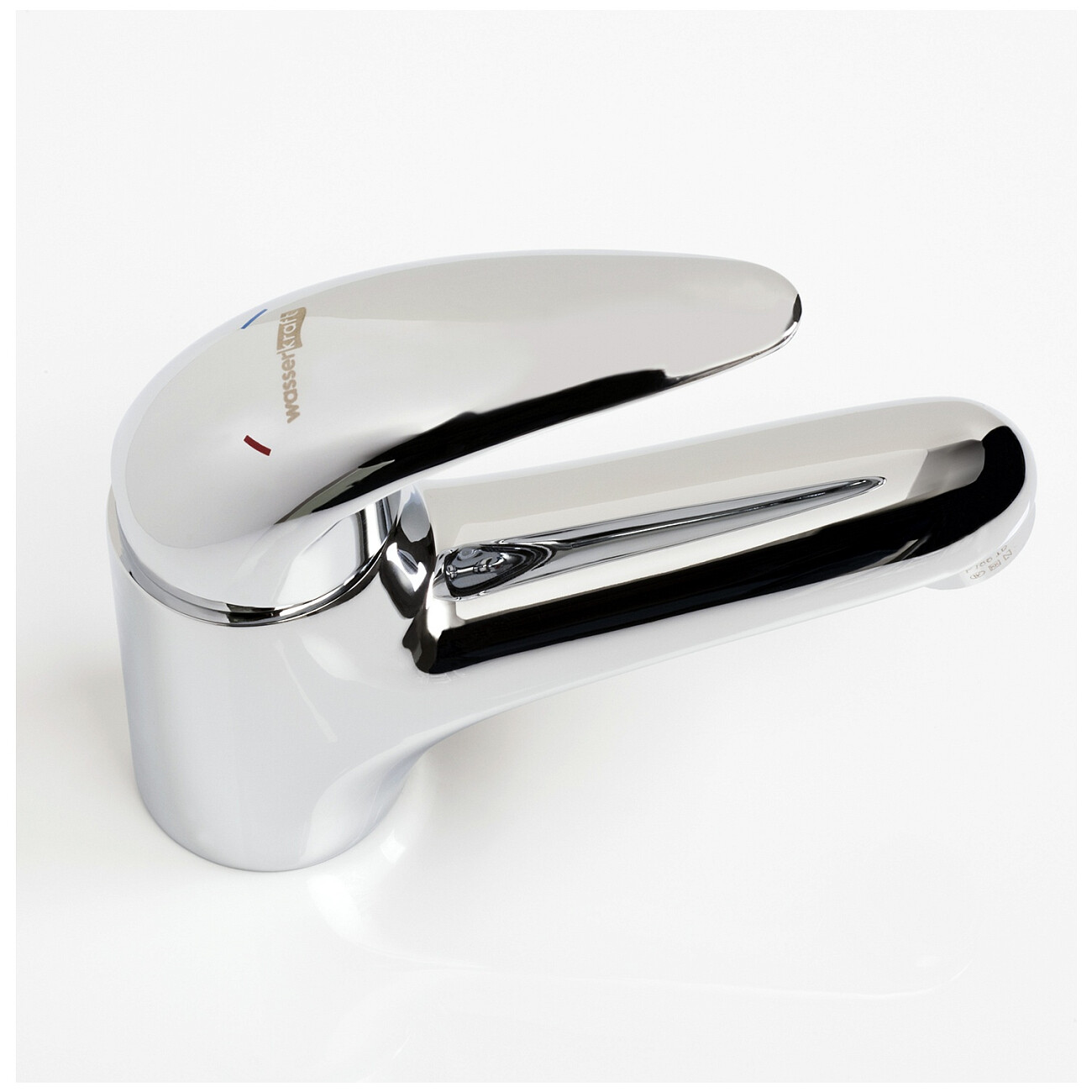 Смеситель для раковины из латуни хром Wasserkraft 2603 - изображение 8