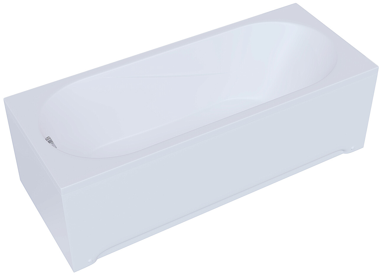Ванна акриловая 170х70 см белая Aquatek "Либерти" BER170-0000001 - изображение 4