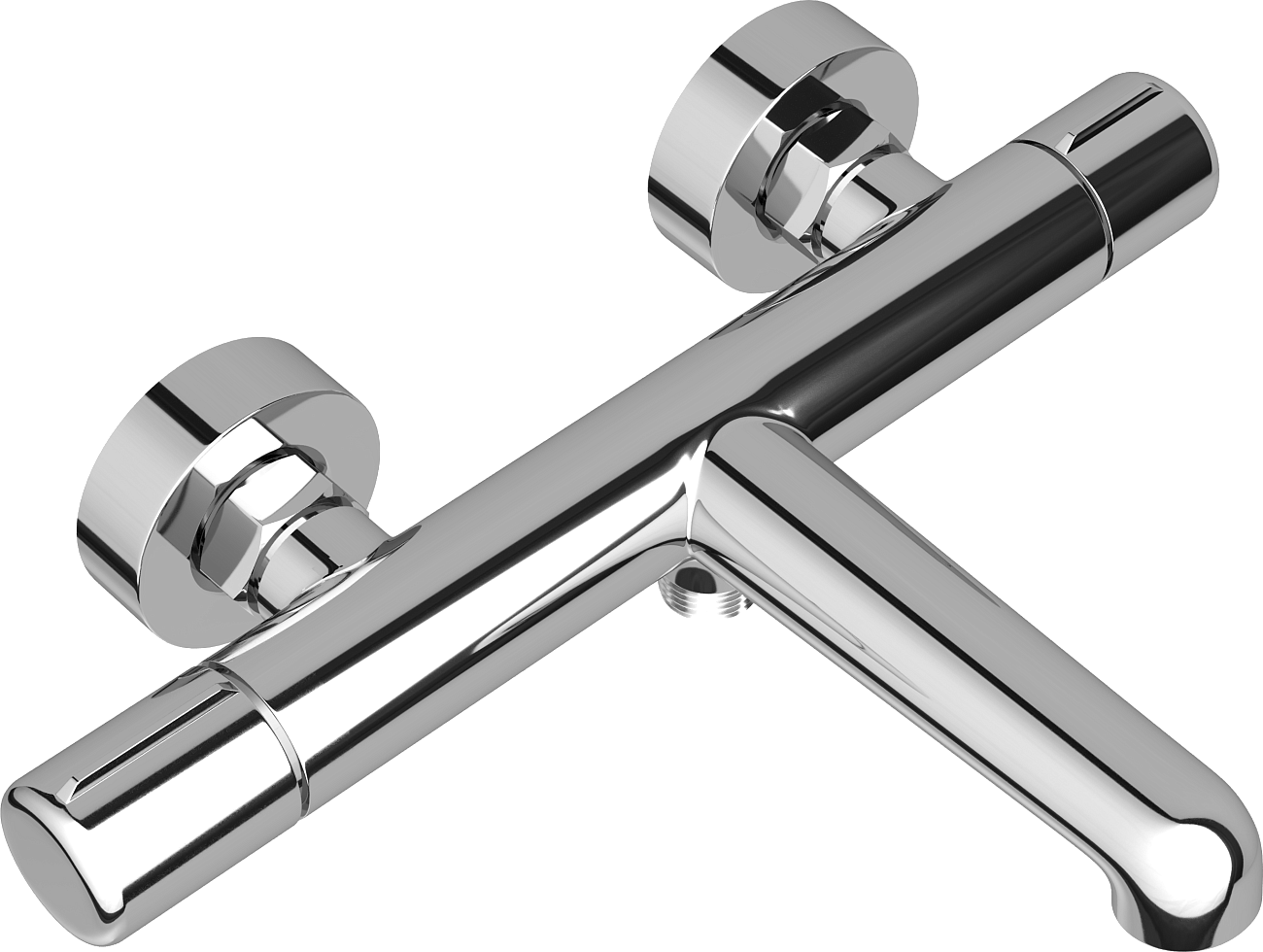 Смеситель для ванны хром Stworki "Лунд" LU-03cr - изображение 5