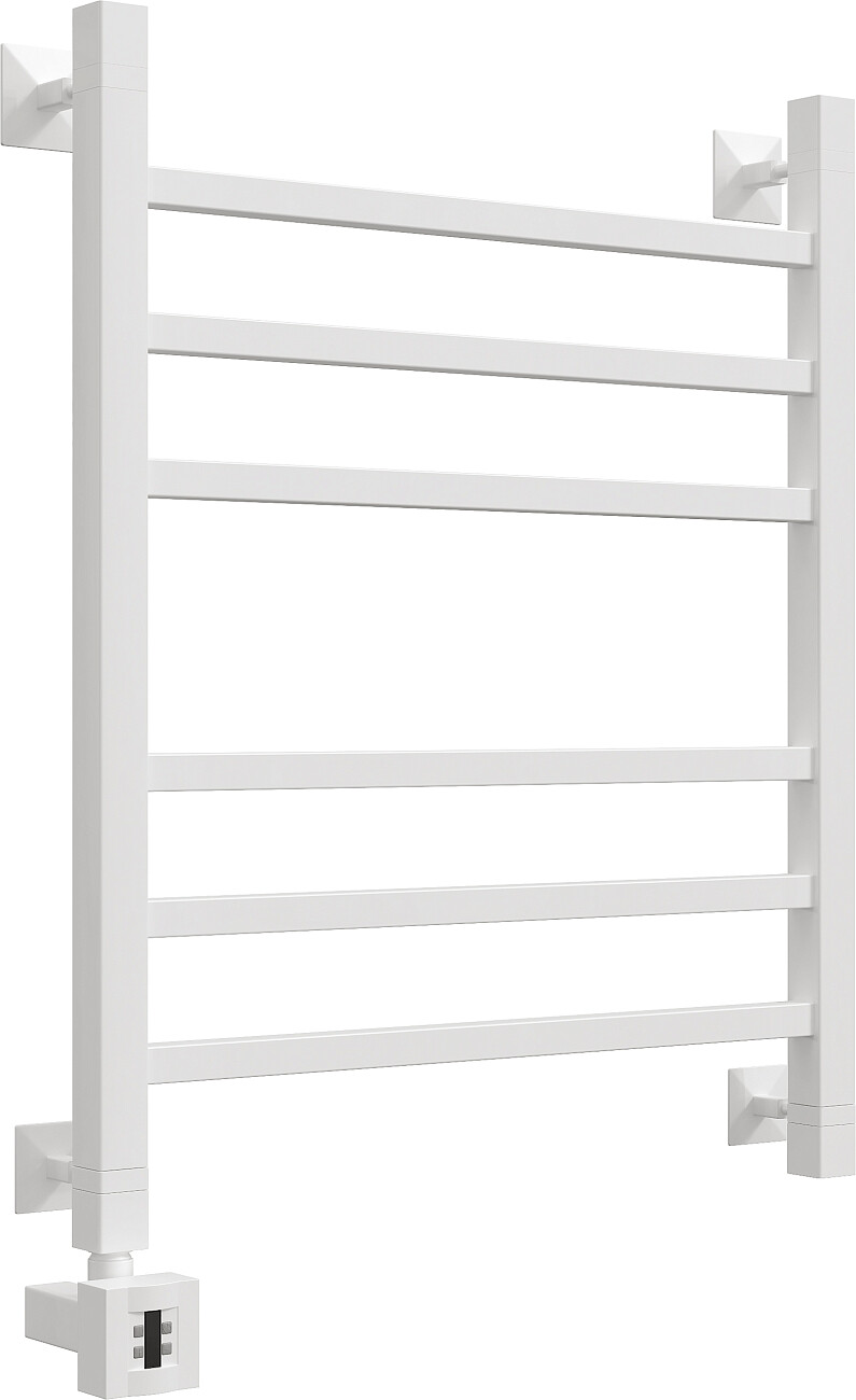 Полотенцесушитель электрический 60х50 см белый Ewrika "Деметра" LP L 4656759179823 - изображение 8